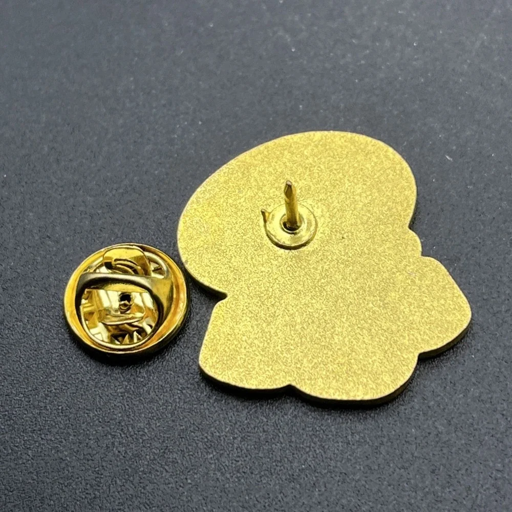 Cute Mushroom Cat Playing Drums‎ Instrument Lapel Hat Pin